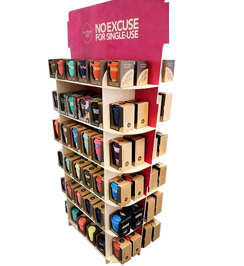 POS Floorstand 12shelf preview Ecoffee POS