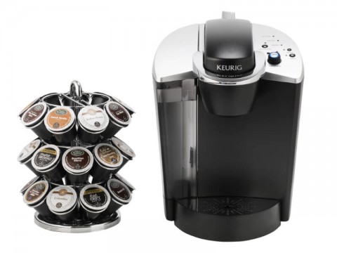 Keurig K140 with K-Cup Wire Carousel